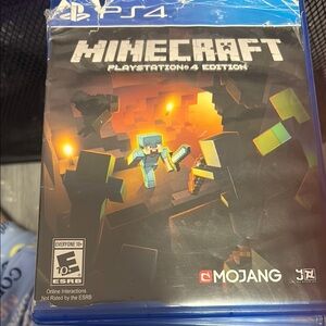 Minecraft PlayStation 4 Edition - Blue Case